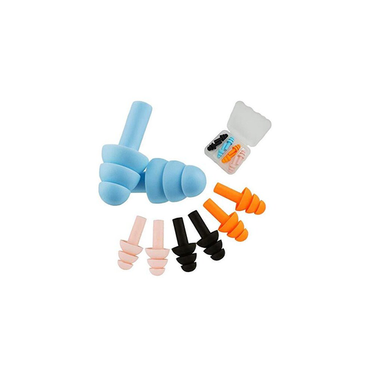 4Pairs Soft Foam Ear Plugs for Sleeping Noise Cancelling