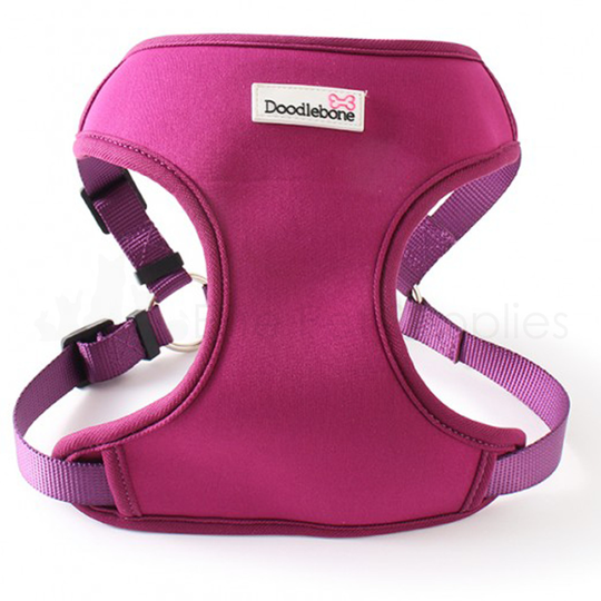 (Rasberry, M) Doodlebone NEOFLEX Harness