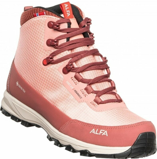Alfa Womens Outdoor Shoes Kvist Advance 2.0 GTX W Terracotta 38