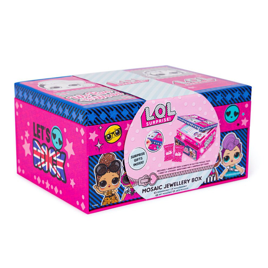 L.O.L. Surprise! Mosaic Jewellery Box - Pink