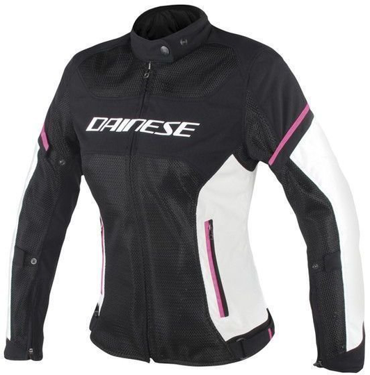 Dainese Air Frame D1 Lady Black/Vaporous Gray/Fuxia 40 Textile Jacket