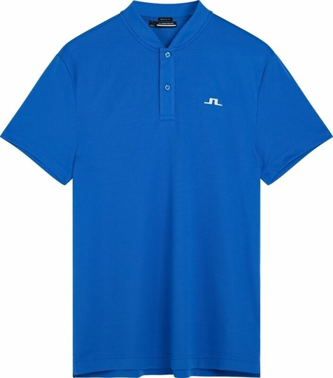 J.Lindeberg Bode Regular Fit Golf Polo Shirt Nautical Blue S