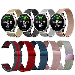 1 pcs Smart Watch Band for Polar Ignite 2 / Unite / Pacer Vantage M2 / GRIT X POLAR IGNITE Polar Vantage M Polar Grit X Polar Unite Stainless Steel Smartwatch Strap Magnetic Clasp Milanese Loop Lightinthebox