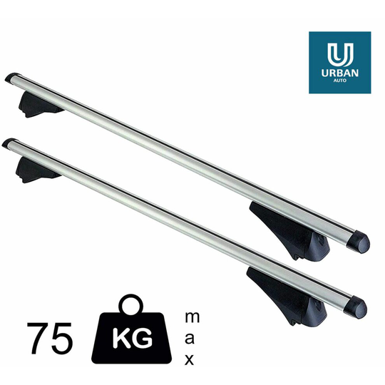 Roof Bars To Fit Subaru XV E-Boxer (5 Door)(19-Date) With Solid Roof Rails