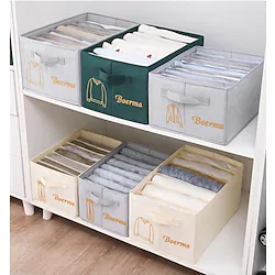 Non-woven Clothes Pants Organizing Box Bedroom Wardrobe Clothes Organizing Storage Basket Sweater Storage Organizing Box Lightinthebox
