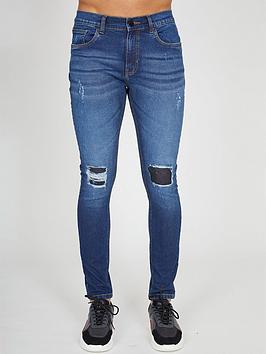 Criminal Damage Shelby Skinny Jean - Mid Blue