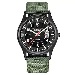 Quartz Watch for Men Analog Quartz Classic Outdoor Calendar / date / day Chronograph Alloy / One Year / SSUO 377 Lightinthebox