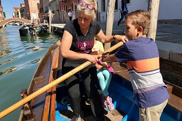Venice Authentic Gondola Rowing Lesson