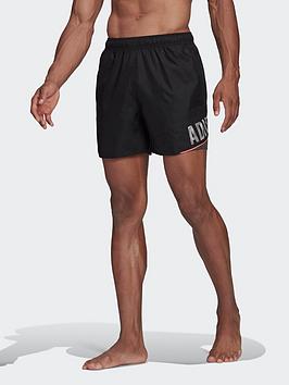 Adidas Wording Swim Shorts