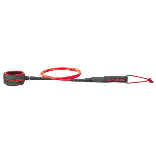 Dakine 6FT Pro Comp Surfboard Leash - Sun Flare