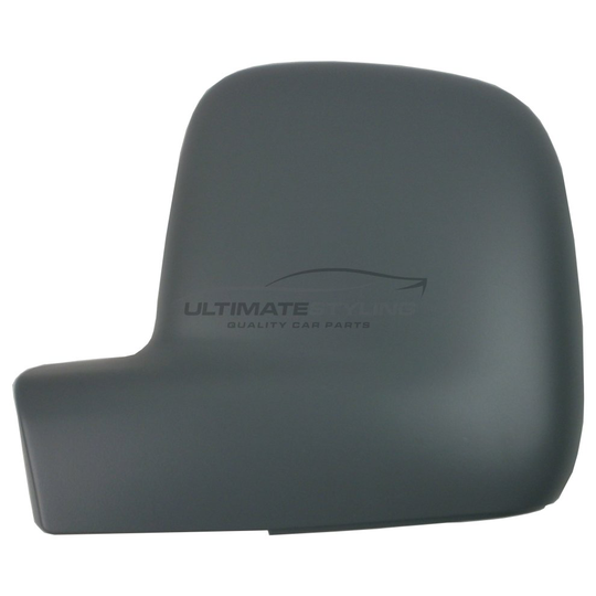Volkswagen Caddy Mk3 Van 6/2015-> Wing Mirror Cover Cap Primed Passenger Side (LH)