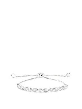 Jon Richard Mixed Shape Oval Toggle Wristwear - Gift Boxed