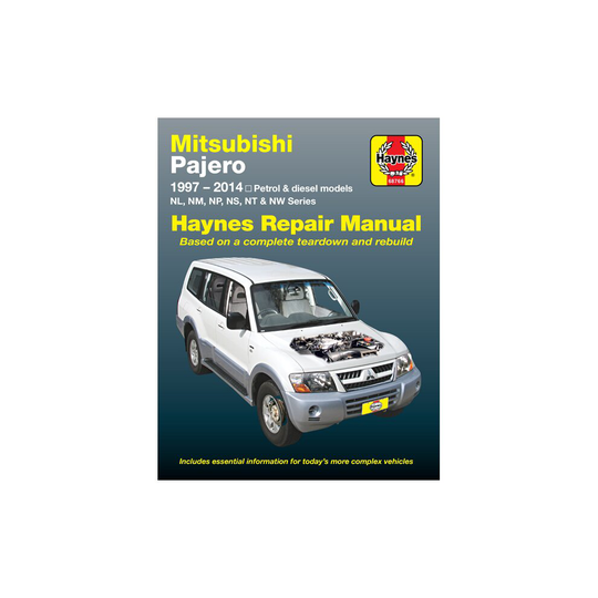 Mitsubishi Pajero 1997-2014 Haynes Repair Manual ~