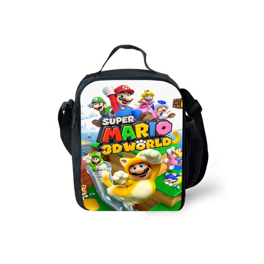 (Style 13) Super Mario Lunch Bag Picnic Students Lunch box