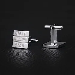 Wedding Cufflinks Tie Clips Zinc Alloy GlamWedding Party Lightinthebox