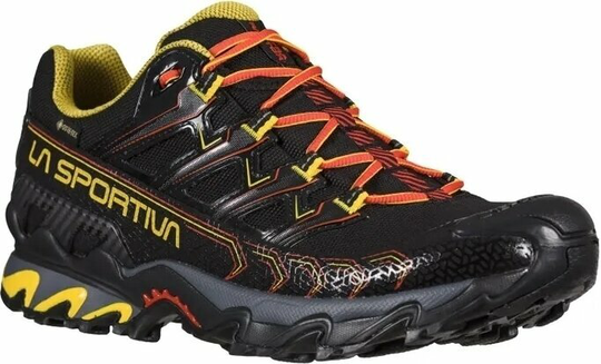 La Sportiva Mens Outdoor Shoes Ultra Raptor II GTX Black/Yellow 42,5