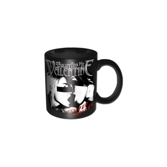 Bullet For/valentine Skull Red Eye Mug - temper bullet mug my valentine boxed official ceramic bfmv black premium coffee cup forvalentine skull red