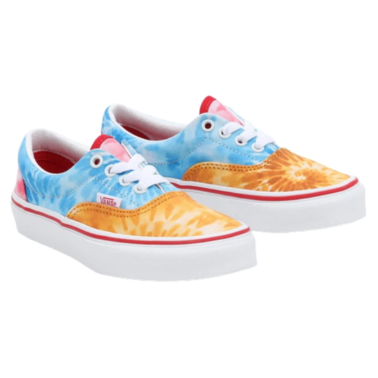 Vans Era Kids Skate Shoes - (Tie Dye Block) Multi/Tru