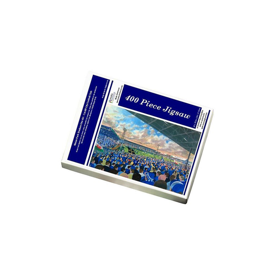 (Jigsaw Puzzle (400 Pieces)) Ninian Park Stadium Fine Art - Cardiff City Football Club (Jigsaw Puzzle)