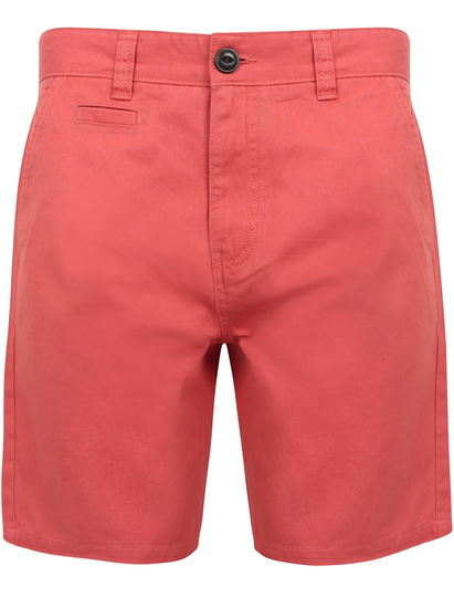 Shorts Billy's Bay Cotton Twill Chino Shorts with Peach Finish In Faded Peach - South Shore / S - Tokyo Laundry