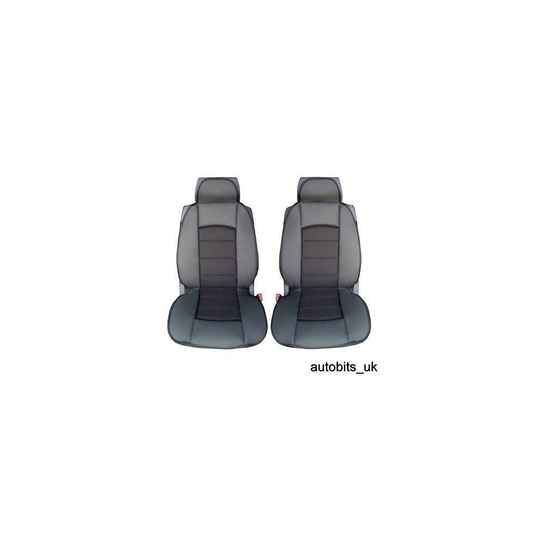 PREMIUM BLACK CUSHION PADDED Seat Covers Cushion PEUGEOT BOXER LUXURY MOTORHOME