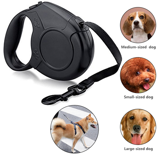 50KG 8M Large Dog Lead Leash Strongs Retractable Extendables Lockable