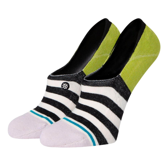 Stance Womens Off Key Super Invisible/No Show Ankle Socks - Black