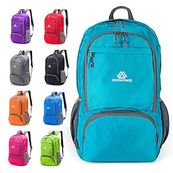 20-30 L Lightweight Packable Backpack Windproof Rain Waterproof Breathable Quick Dry Lightweight Outdoor Yoga Hunting Fishing Hiking Nylon Black Red Navy Blue Lightinthebox