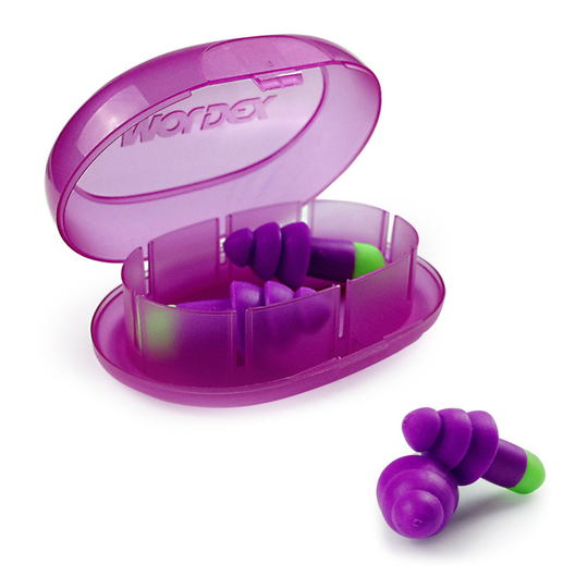 (Pack of 1 Pair) MOLDEX 6400 Rocket Earplugs - SNR:30dB