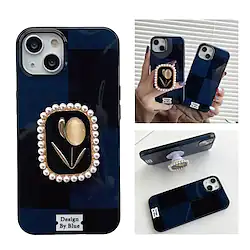 Phone Case For Apple Back Cover iPhone 14 13 12 11 Plus Pro Max with Stand Full Body Protective Anti-Scratch Retro TPU PC Lightinthebox
