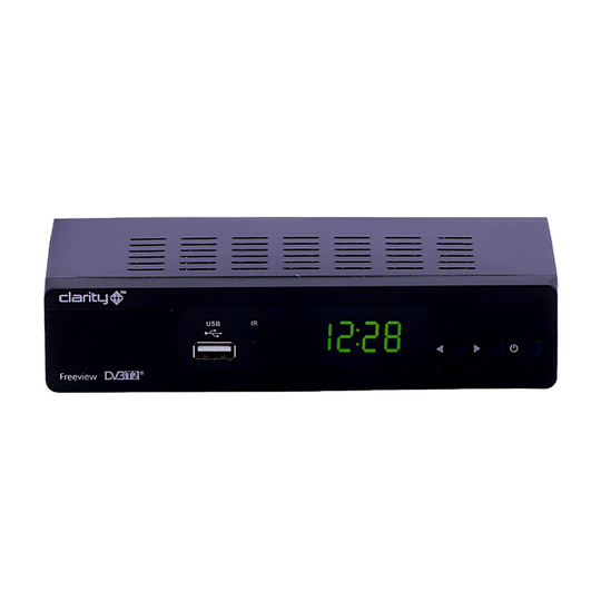 Clarity CSTBHD1 Freeview Set-top Box with Full HD Channels
