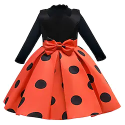 Fairytale Princess Outfits Flower Girl Dress Theme Party Costume Girls' Movie Cosplay Cosplay Halloween Red Orange Top Dress Halloween Carnival Masquerade Polyester Lightinthebox