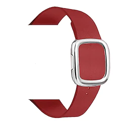 1 pcs Smart Watch Band for Apple iWatch Series 8 7 6 5 4 3 2 1 SE 38/40/41mm 42/44/45mm Genuine Leather Smartwatch Strap Leather Loop Modern Buckle Replacement Wristband Lightinthebox