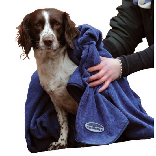 (S, Blue) Weatherbeeta Dog Towel