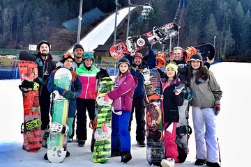Ski or Snowboard Lessons with Zakopane Highlander Experience