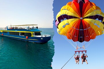 Semi Submarine Catamaran Snorkeling & Fly by Parasailing, Adrenaline - Hurghada