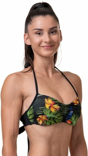 Nebbia Earth Powered Bikini Top Jungle Green M