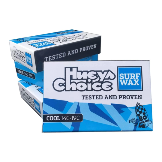 Hueys Choice Cool Surfboard Wax (14C-19C) - Blue