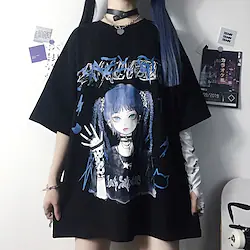 Inspired by letter Cosplay Cosplay Costume T-shirt Back To School Print T-shirt For Men's Women's Adults' 100% Polyester Lightinthebox