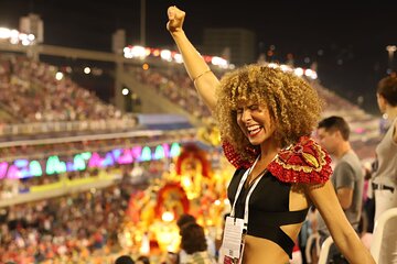 Rio Carnival Parade Grandstand and Front Box Ticket with Shuttle Included