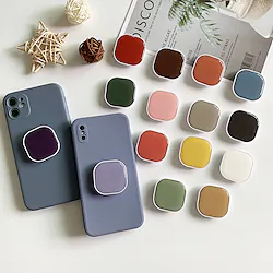 Universal Solid Color Square Finger Grip Phone Holder Expanding Stand Griptok Support Telephone Phone Socket Bracket Ring Holder Lightinthebox