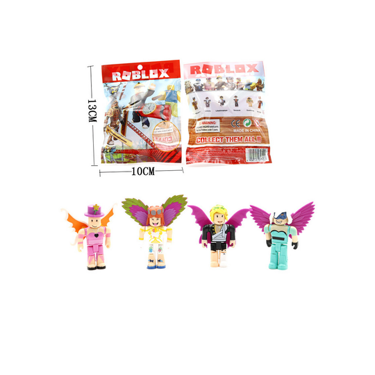 (4PCS/Opp Bag) Roblox PVC Action Figure Model Kids Toys Box XMAS
