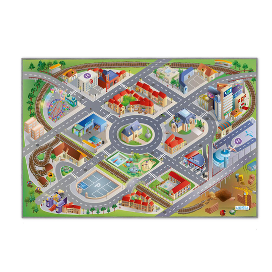 Achoka District Road Grip Playmat 75 x 112cm