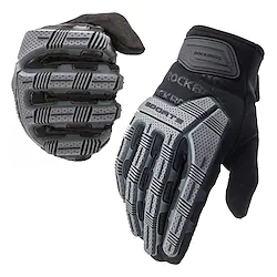 ROCKBROS Winter Gloves Bike Gloves Cycling Gloves Touch Gloves with 6MM Gel Pad Windproof Warm Breathable Quick Dry Sports Gloves Mountain Bike MTB Outdoor Exercise Cycling / Bike Lycra Black Lightinthebox