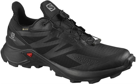 Salomon Mens Outdoor Shoes Supercross Blast GTX Black 42
