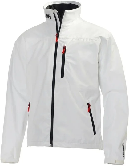 Helly Hansen Men's Crew Sailing Jacket Sailing Jacket White 3XL
