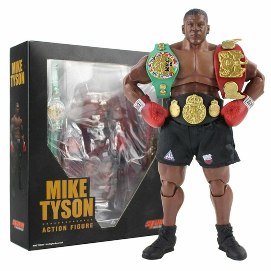Figure Boxer Mike Tyson With 3 Head Sculpts Action Figure Model Toy