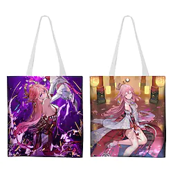 Bag Inspired by Genshin Impact Cosplay Anime Cosplay Accessories Bag Canvas Men's Women's Back To School Halloween Costumes Lightinthebox