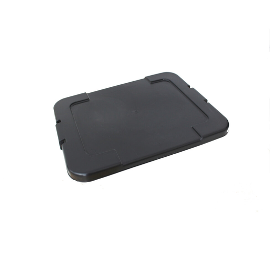 Straight - Grab LID - Black For Recycling Boxes (For Indoor & Outdoor use)