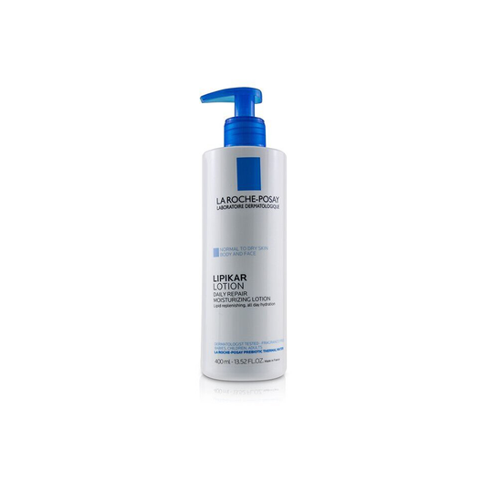 La Roche Posay Lipikar Lotion Daily Repair Moisturizing Lotion For Body & Face - For Normal to Dry Skin 400ml/13.52oz